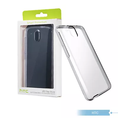 Original HTC Official Desire 526G+ Clear Shield Tough Protective Cover Case • $0.99