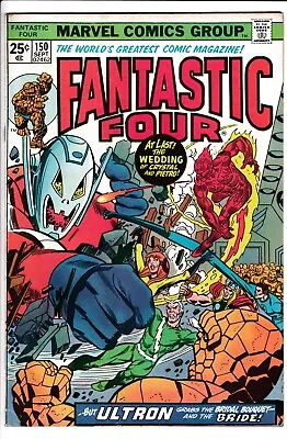 FANTASTIC FOUR #150 1st App ULTRON-7 Marvel Comics (1974) • £12.95