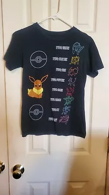 Pokémon Black Cotton Graphic T-Shirt  XXS • $8