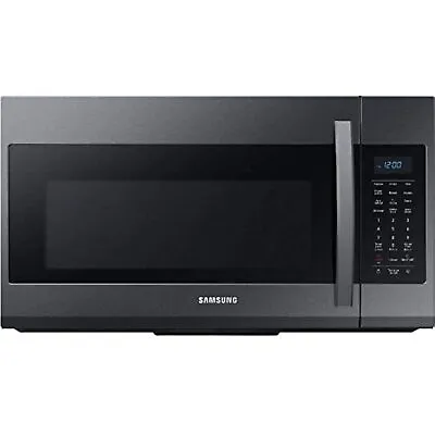 Samsung ME19R7041FG 1.9 Cu.Ft. Black Stainless Over The Range Microwave #3 • $195