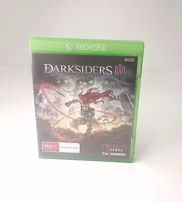 Darksiders III 3 For Microsoft XBOX One Xbone XB1 MA 15+ - Very Good Condition  • $10.36