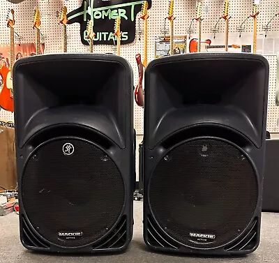 (2) Mackie SRM450 V2 Powered Speakers • $500