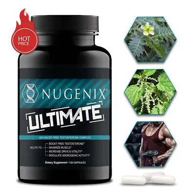 NUGENIX ULTIMATE - Maca -Testosterone Booster Energy & Endurance Muscle Health • $12.29