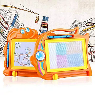 Drawing Board Cartoon Shape Erasable With Sketch Pen Magnetic Drawing Board  F • $8.54