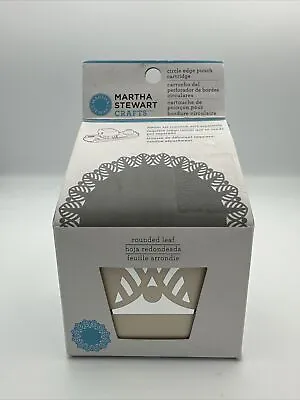 Martha Stewart Crafts CIRCLE EDGE PUNCH Cartridge Rounded Leaf • $11.50