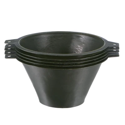 £5.68 • Buy 5Pcs Paint Strainer 150 Micron 100mmx65mm Cone Screen Metal Mesh Dark Green