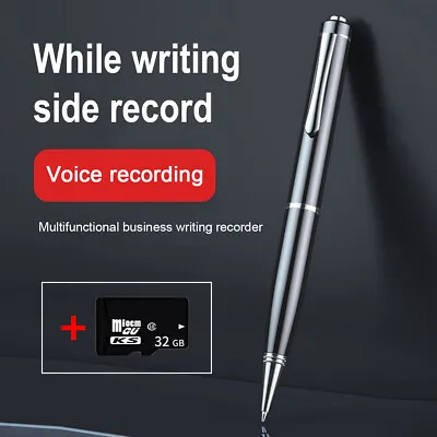 32GB Pocket Digital Voice Activated Recorder Mini Audio Recording Pen Device US • $20.98