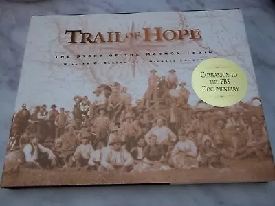 Trail Of Hope By William Slaughter Signed By PBS Narrator Hal Holbrook FREE SHP! • $79.95