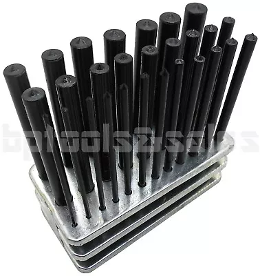 28pc Center Punch Transfer Punch Set Steel Machinist Thread Tool Kit Metal Stand • $24.99