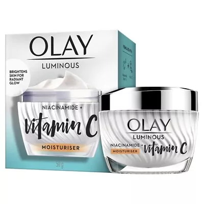 Olay Luminous Niacinamide + Vitamin C Moisturiser 50g • $30