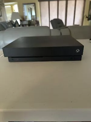 Microsoft Xbox One X 1TB Console Black For Parts Or Repair • $20