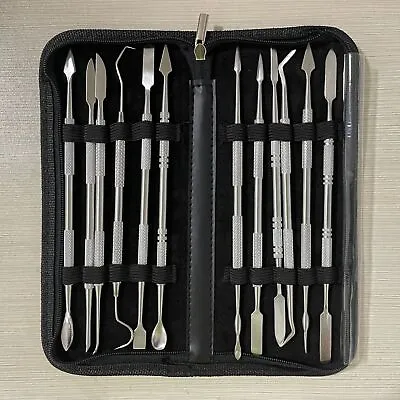 12Pcs Carving Spatula Modeling Kit & Metal Clay Pottery Sculpting Tool Set • $22.99