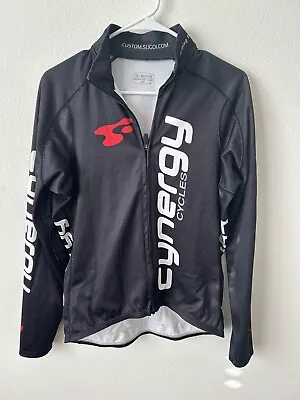 Men’s Sugoi Full Zip Long Sleeve Cycling Jacket Medium Black • $12.22