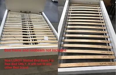 Ikea LUROY Slatted Bed BaseSingleDoubleKing & European Size Bed Slatted Base • £54.99