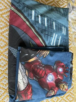 Marvel Avengers Single Duvet Cover And Pillowcase • £5.99