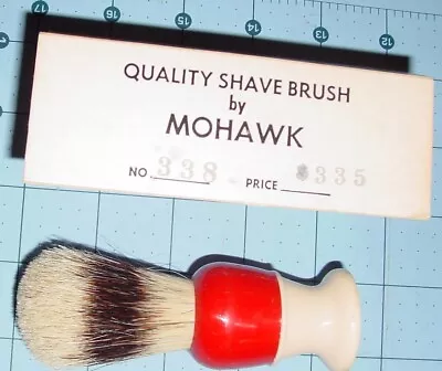 Vintage Mohawk Shaving Brush No. 3-338  Barber Supply Grooming Tool Canada NOS • $26.99