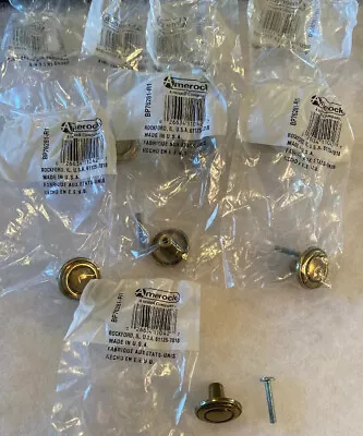 Amerock Hardware Cabinet Knobs Pulls Brand New Set 8 BP76281-R1 Restoration Nice • $17.60