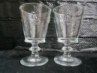 La Rochere Bee Embossed Wine Glasses - Set Of 2 • $19.99