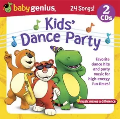 Baby Genius Kidsâ?? Dance Party - Audio CD By Various Artists - VERY GOOD • $4.10