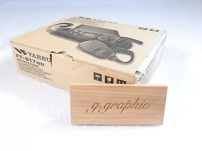 Yaesu FT-817 Multi-Mode Portable Ham Radio Transceiver - Black With Manual • $589