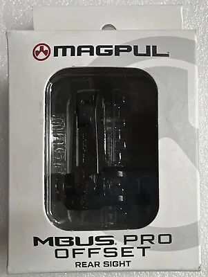 New Magpul Mbus Pro Offset REAR Sight Mag526 Black • $75