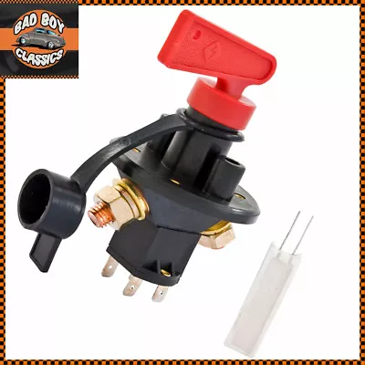  FIA Type Battery Master Isolator Cut Off Kill Switch Road Race Rally • £11.95