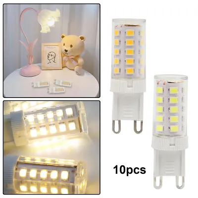 10Pcs G9 LED Bulb Warm/Cool White 5W Halogen Capsule Light Bulbs Energy Saving • $15.99