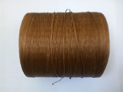 1.0 Mm Brown Wax Cotton Cord  Macrame Cord String Jewellery Bracelet Necklace  • £0.99