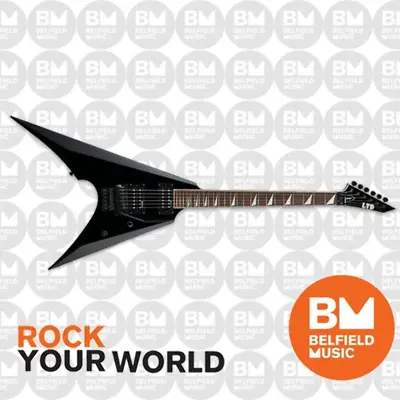 $979 • Buy ESP LTD ARROW 200 Electric Guitar Black W/ Floyd Rose - LARROW-200BLK