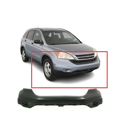 $105.21 • Buy Front Upper Bumper Cover For 2010-2011 Honda CR-V W/ Fog Light Holes