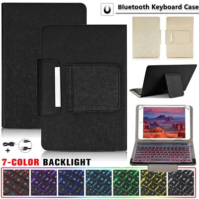 Backlit Keyboard Case Mouse For ACER ACTAB1422 ACTAB1022 ACTAB1024 10.1  Tablet • £19.49
