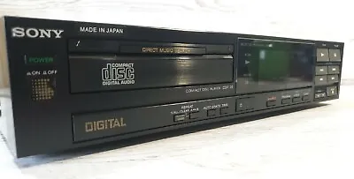 £49.99 • Buy Vintage Sony 1986 CDP-35 CD Disc Player Hi-fi Separate Working Retro