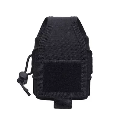 Tactical MOLLE Radio Pouch Interphone Holder Case Military Walkie Talkie Holster • $6.99