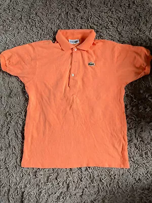 £15 • Buy Lacoste Chemise Womens Polo Shirt - Orange - Size 42
