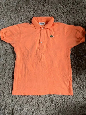 £15 • Buy Lacoste Chemise Womens Polo Shirt - Orange - Size 42