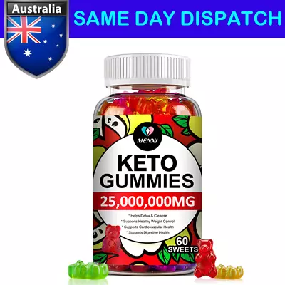 Keto Gummies Ketone Advanced Weight Loss Fat Burner Men Women Dietary Supplement • $19.79