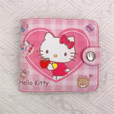 Kawaii Sanrioed Hello Kitty Cartoon Animation Multi Store Coin Purse Wallet • $19.99