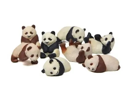 4Pcs Set Panda Mini Landscape Miniature Ornament Fairy Garden Wedding Decor • £14.99
