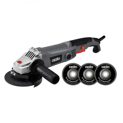 Ozito Angle Grinder Corded  Electric  125mm 5” Kit 3 Grinding Discs Included • $56.28