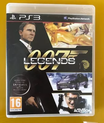 007 Legends (PS3) James Bond Playstation With Manual • £12