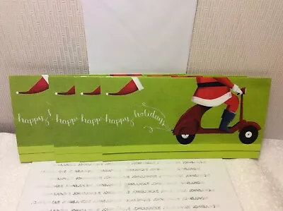 RSVP CHRISTMAS MONEY HOLDER CARDS LOT OF 4 New W/Envelope  Happy Holidays  • $5