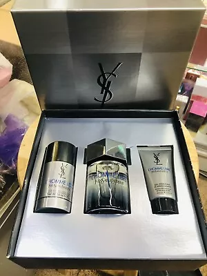 Ysl L’homme Libre 3.3 Eau De Toilette Stick Deodorant And After Shave Gel • $390