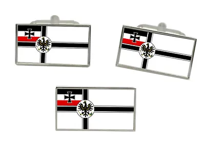 Reichskriegsflagge (German Imperial War Flag) Flag Cufflinks And Tie Pin Set • $92.36