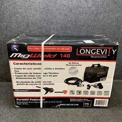 LONGEVITY WELDING 880131 Migweld 140 MIG Welder* • $99.99