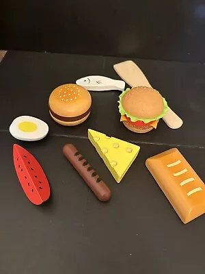 Lot Of 11 Food Wooden Toys For Kids Play Food/Pretend Food • $9.99