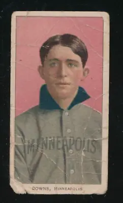 1909-11 T206 Jerry Downs Minneapolis Millers Piedmont Series 350 PR • $48.99