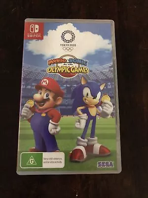 Mario And Sonic At The Olympic Games Tokyo 2020 - Nintendo Switch • $60