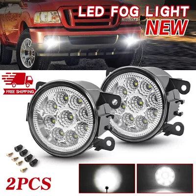 For 2010 2011 2012 2014 Ford Mustang Clear Lens Pair Bumper Fog Lights Lamps • $28.99