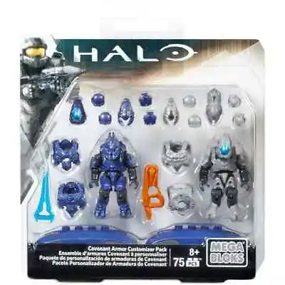 Mega Bloks Halo Covenant Armor Customizer Pack CNH21 (2015) Mega Construx. • £42.99