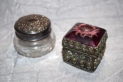 Small Vintage Trinket Boxes *SET OF TWO* • $11.99